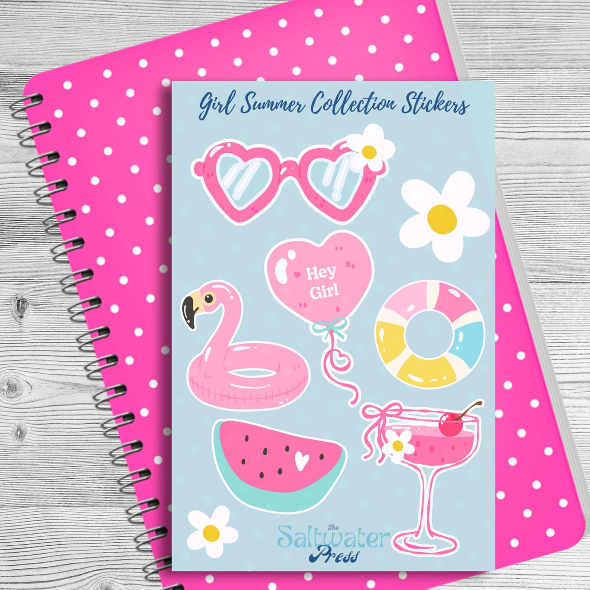 Summer Sticker Sheet by The Saltwater Press