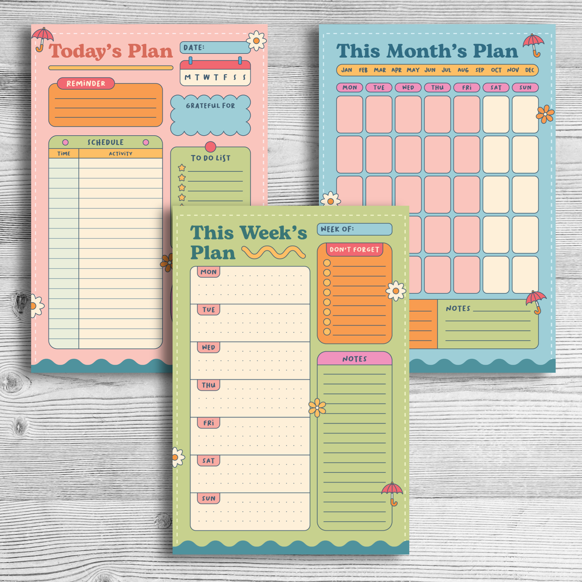 The Busy Girl Planner Bundle by The Saltwater Press