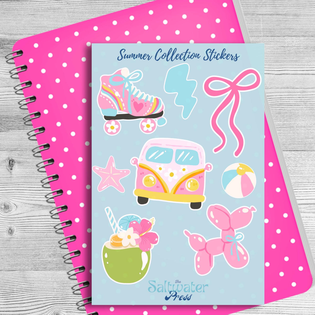 Summer Sticker Sheet by The Saltwater Press