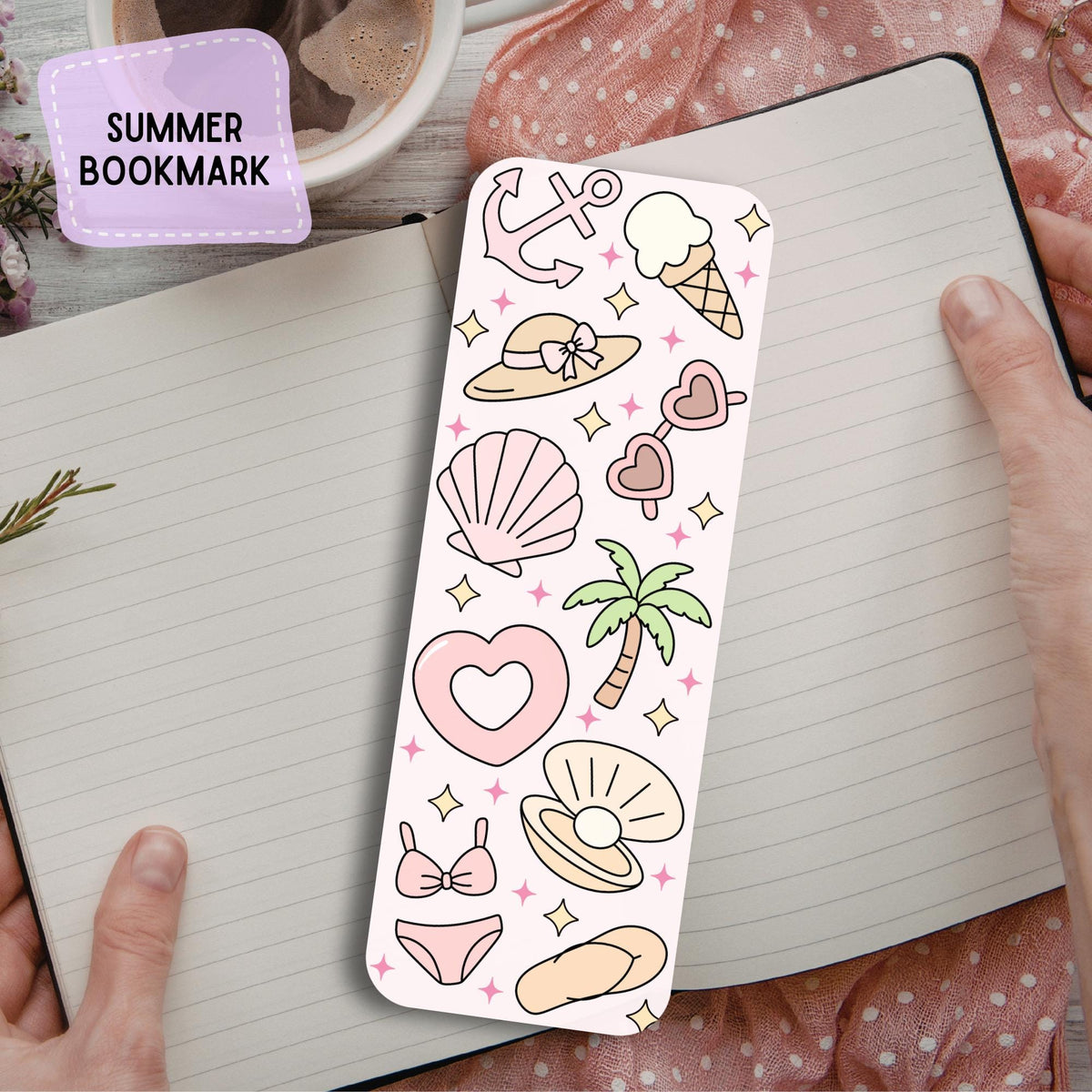 Summer Bookmark by The Saltwater Press