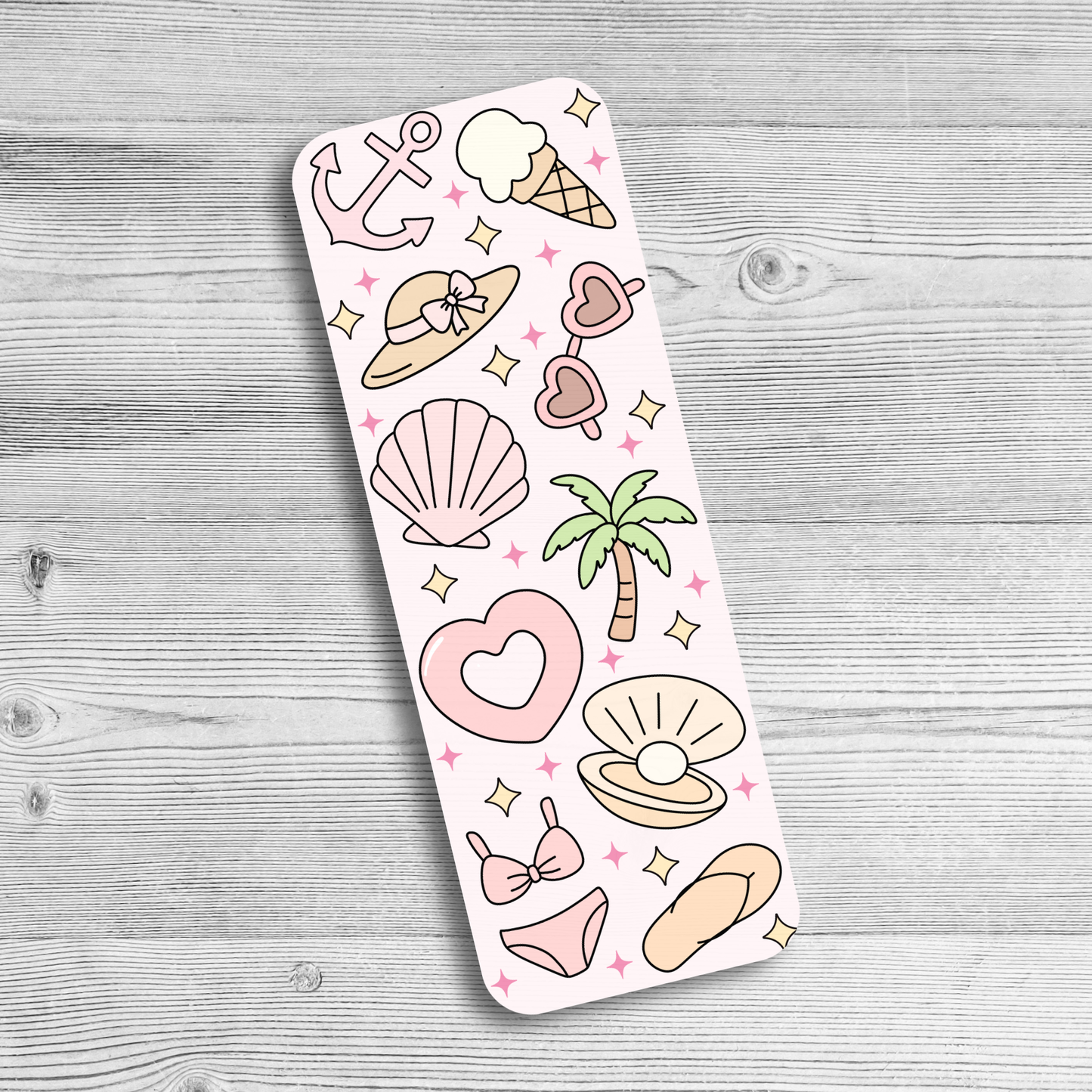 Summer Bookmark by The Saltwater Press