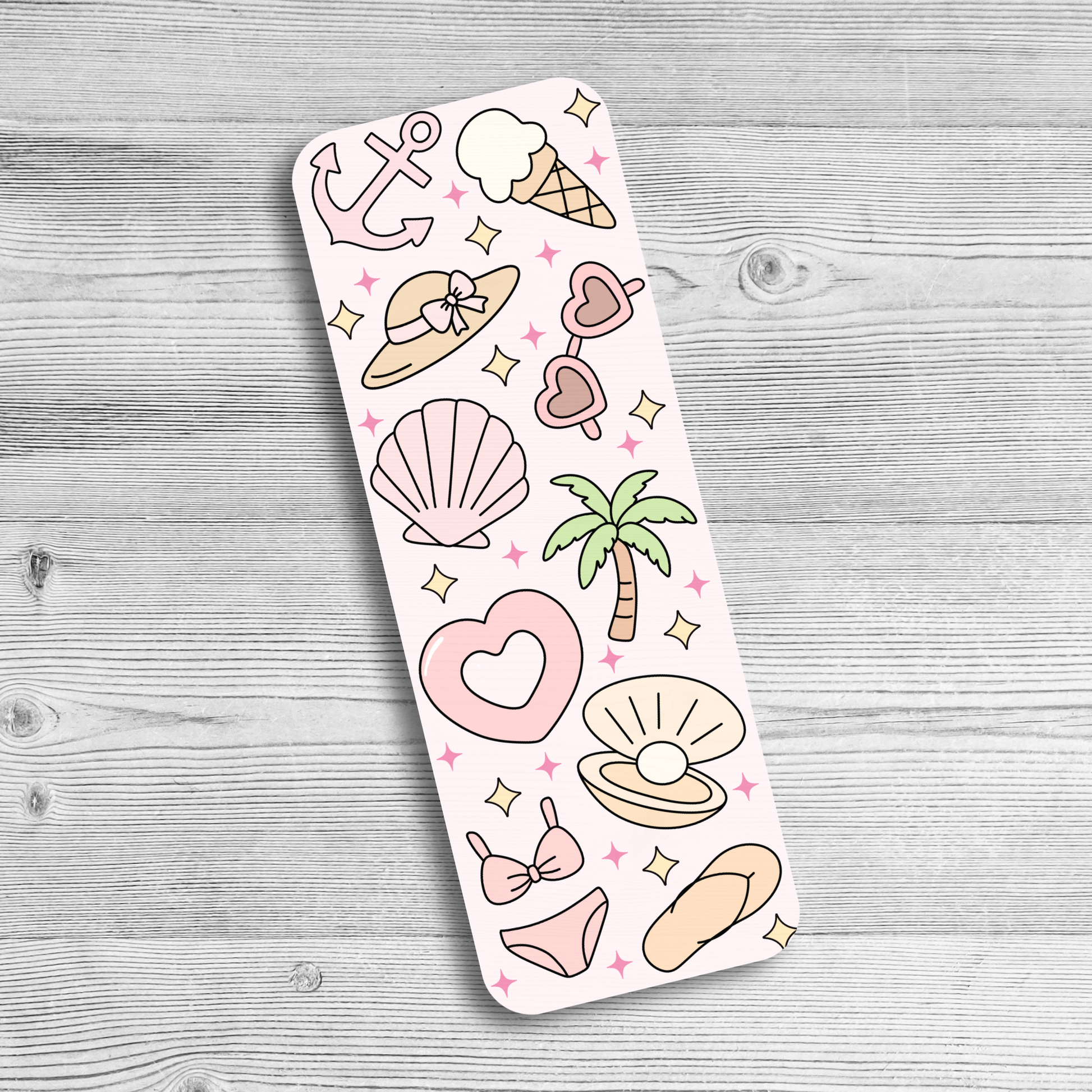 Summer Bookmark by The Saltwater Press