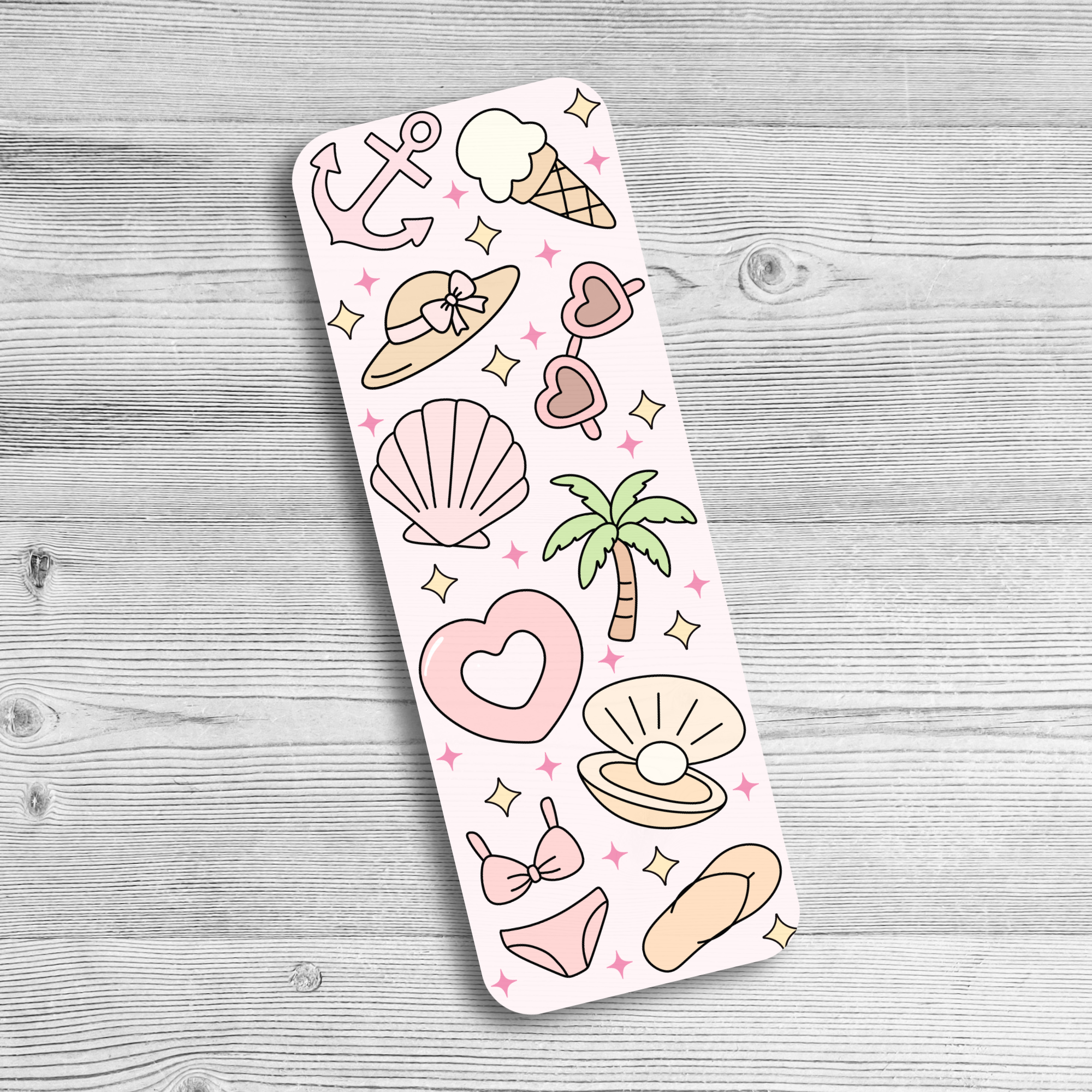 Summer Bookmark by The Saltwater Press